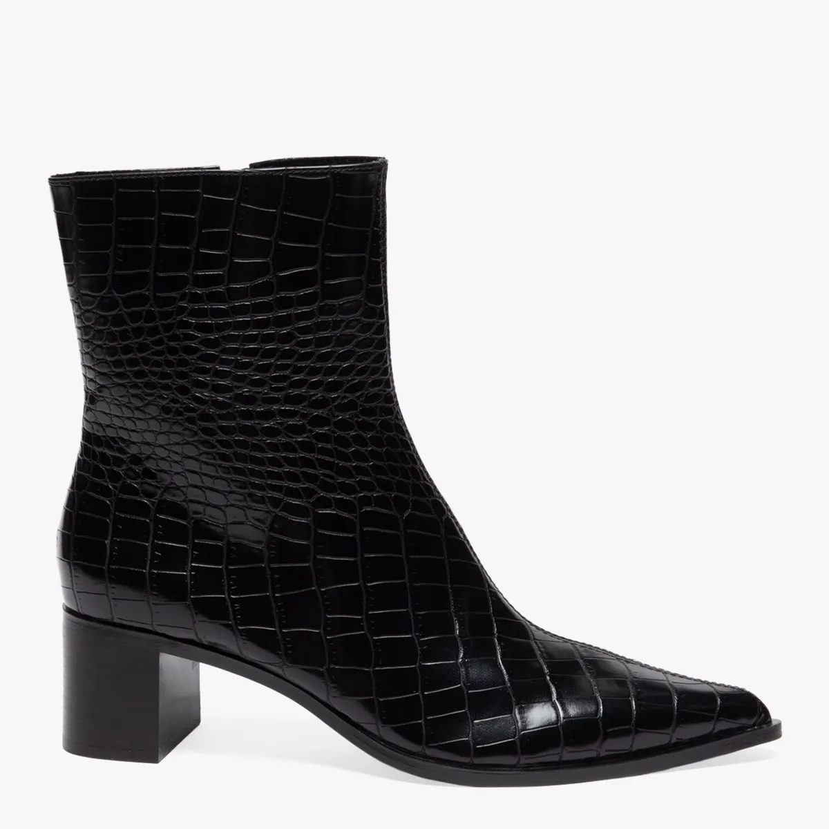 BASEMENT - Botas para Mujer con tacón Cuadrado Cristi Basement Negras