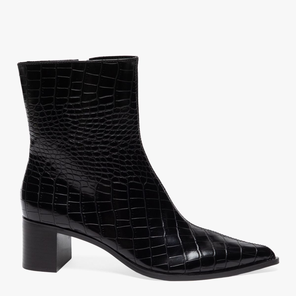 BASEMENT - Botas para Mujer con tacón Cuadrado Cristi Basement Negras