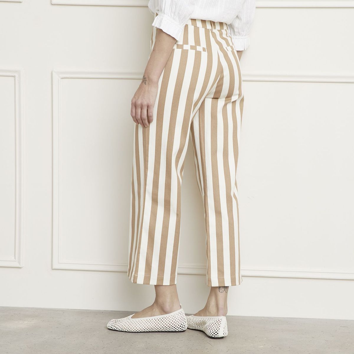 BASEMENT - Pantalón Wide leg Mujer Basement