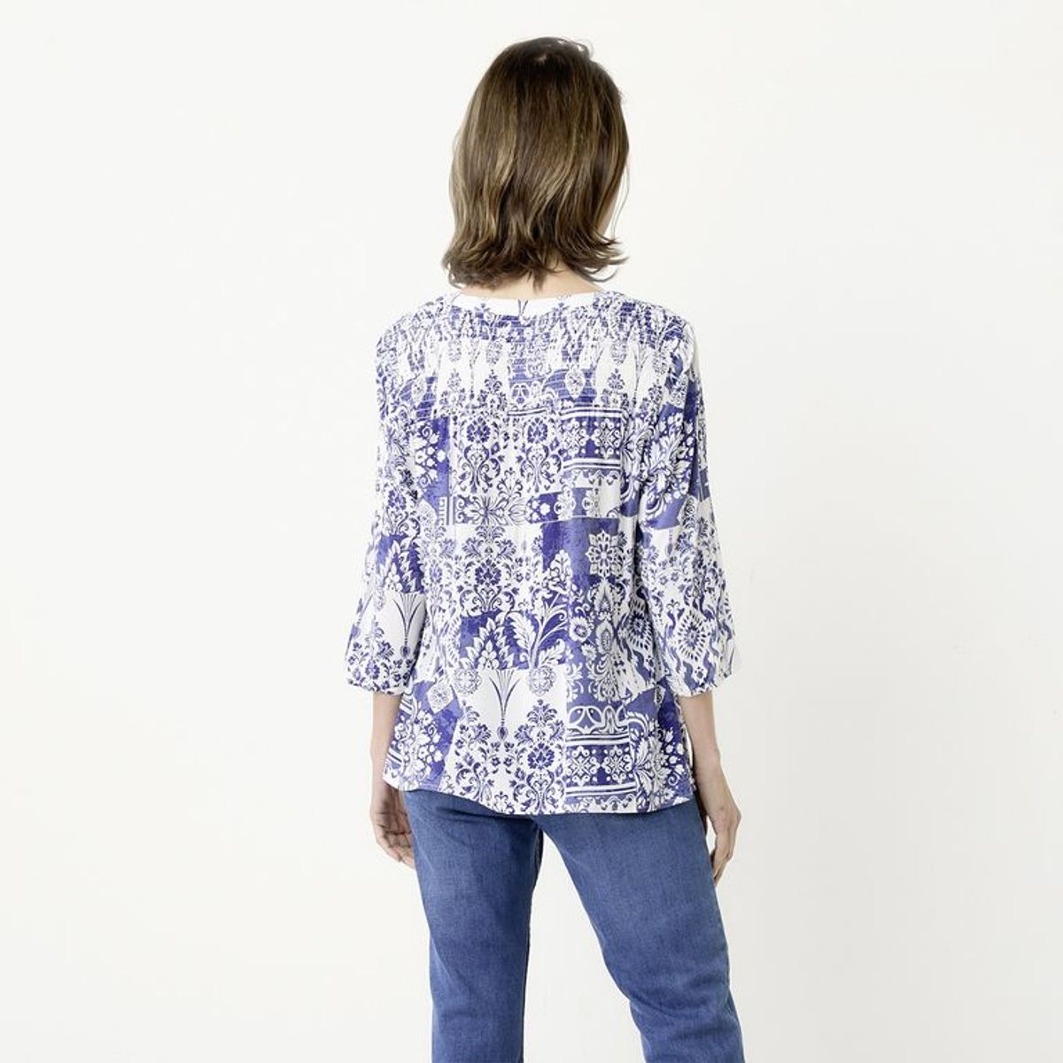 NEWPORT - Blusa Mujer Manga 3/4 Newport