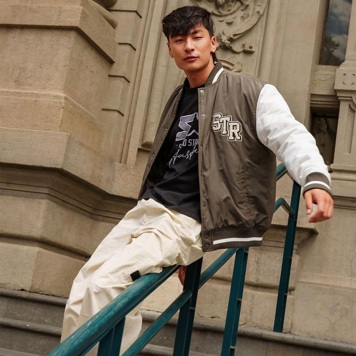 STARTER - Chaqueta Bomber Hombre Starter