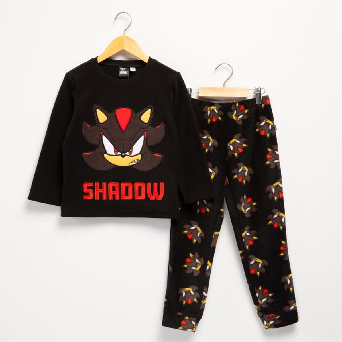 SONIC - Pijama Cintura elásticada para Niño 2 piezas con Estampado Manga larga Sonic