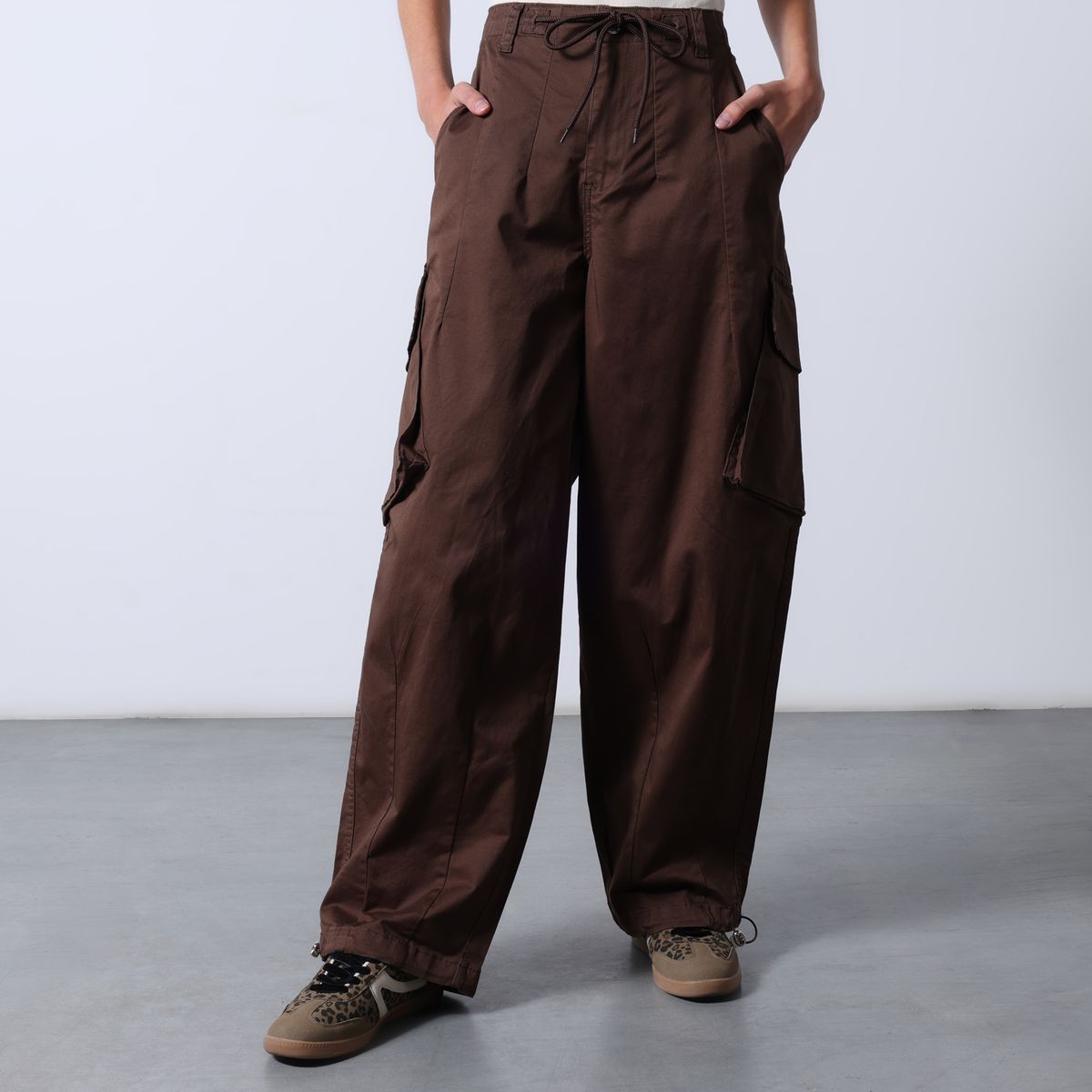 DENIMLAB - Pantalón Ballon Mujer Tiro medio Denimlab