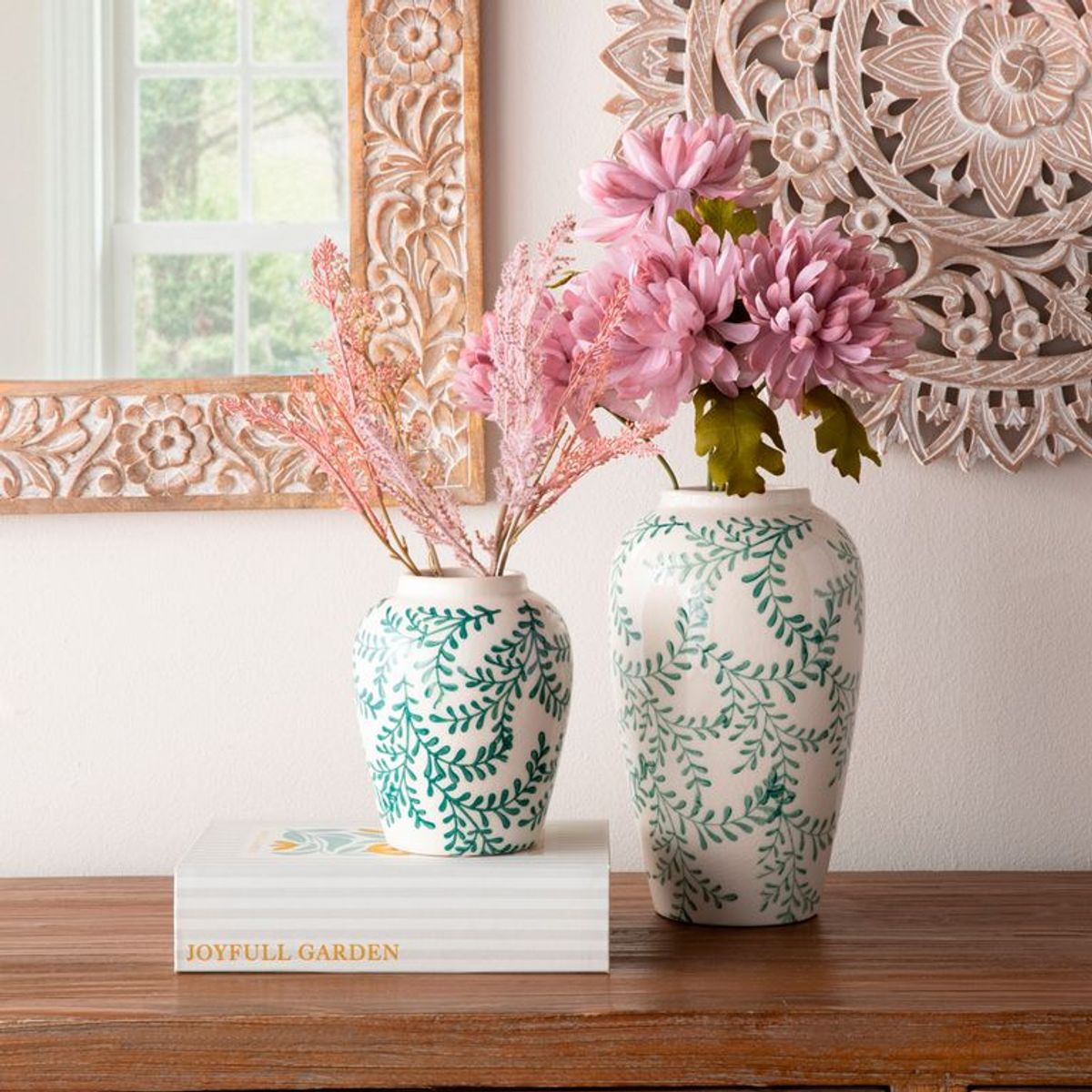 ROBERTA ALLEN - Jarrón Cerámica 14 cm 17 cm Roberta Allen