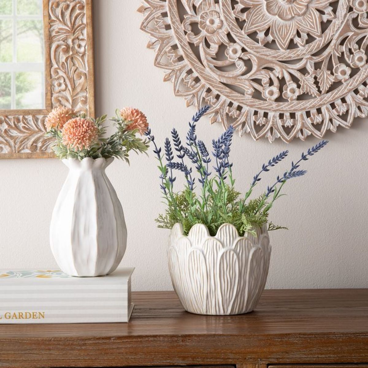 ROBERTA ALLEN - Jarrón Cerámica 12 cm 19 cm Roberta Allen