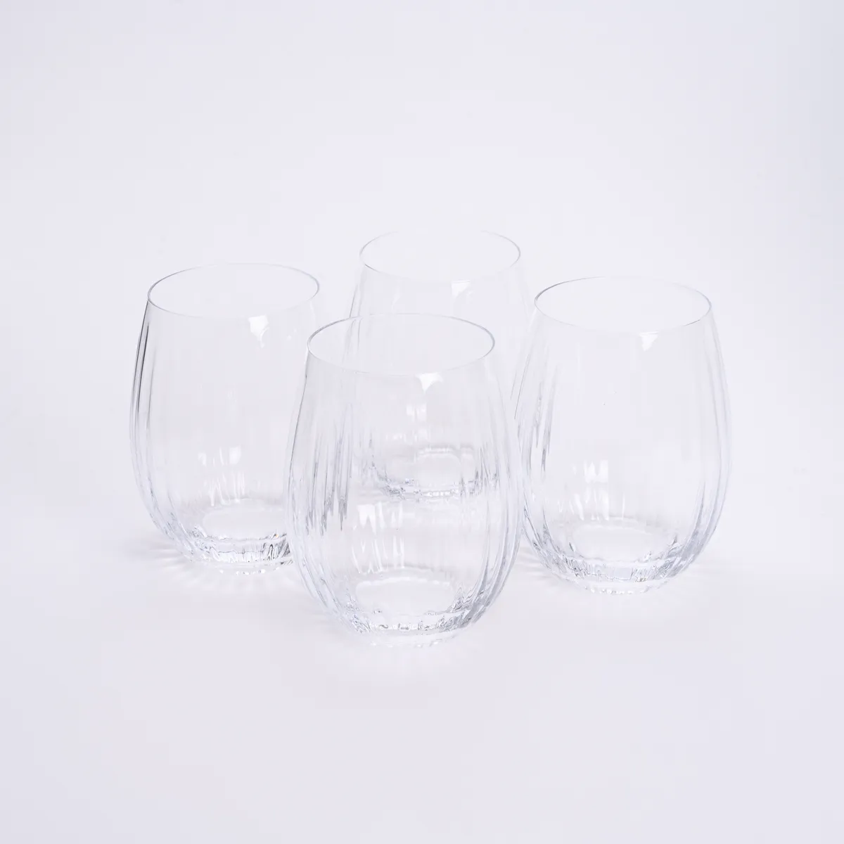 ROBERTA ALLEN - VASO CLEAR RETRO SET4