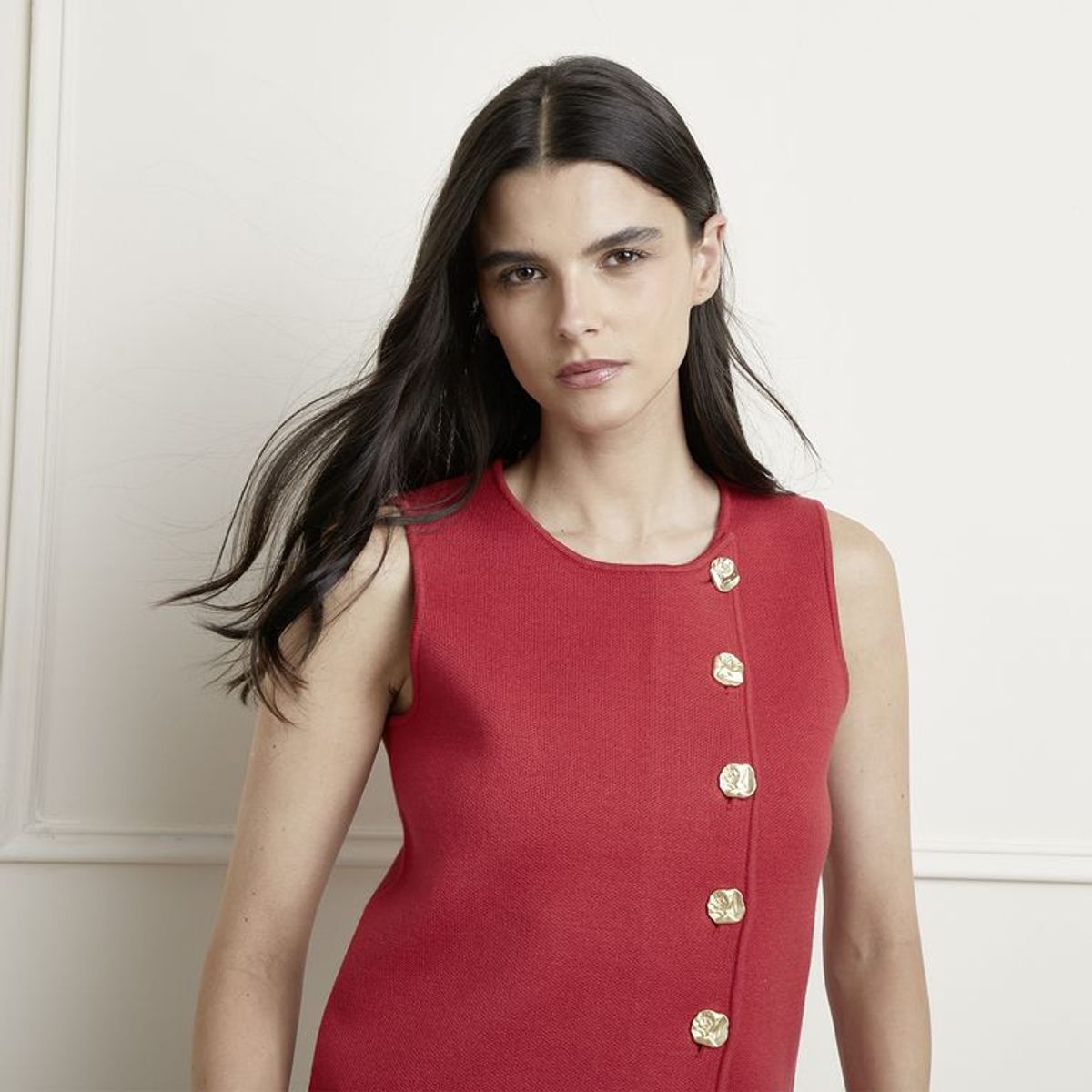 BASEMENT - Chaleco Mujer Slim Basement