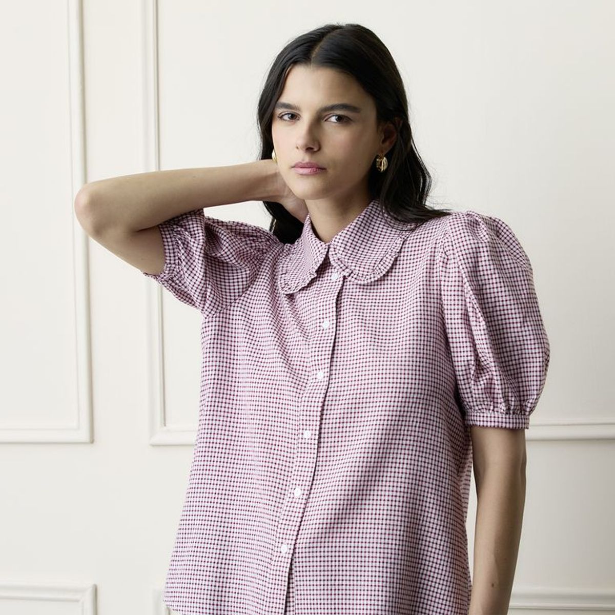BASEMENT - Blusa Mujer Manga corta Basement