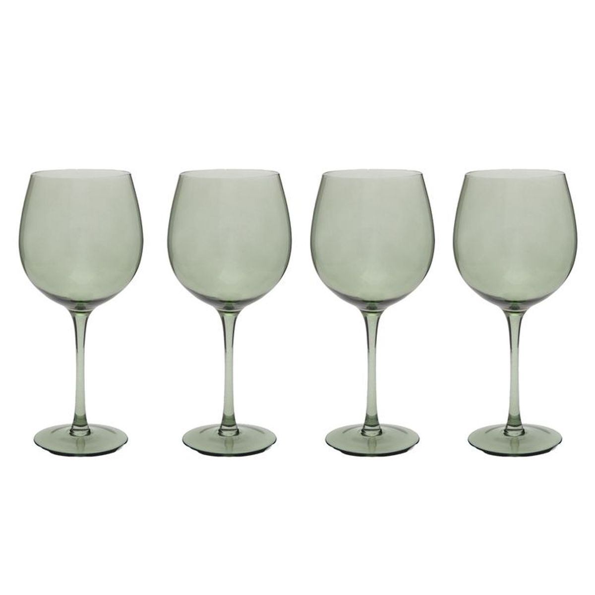 BASEMENT HOME - COPA VINO SMOKY SET4 610ML