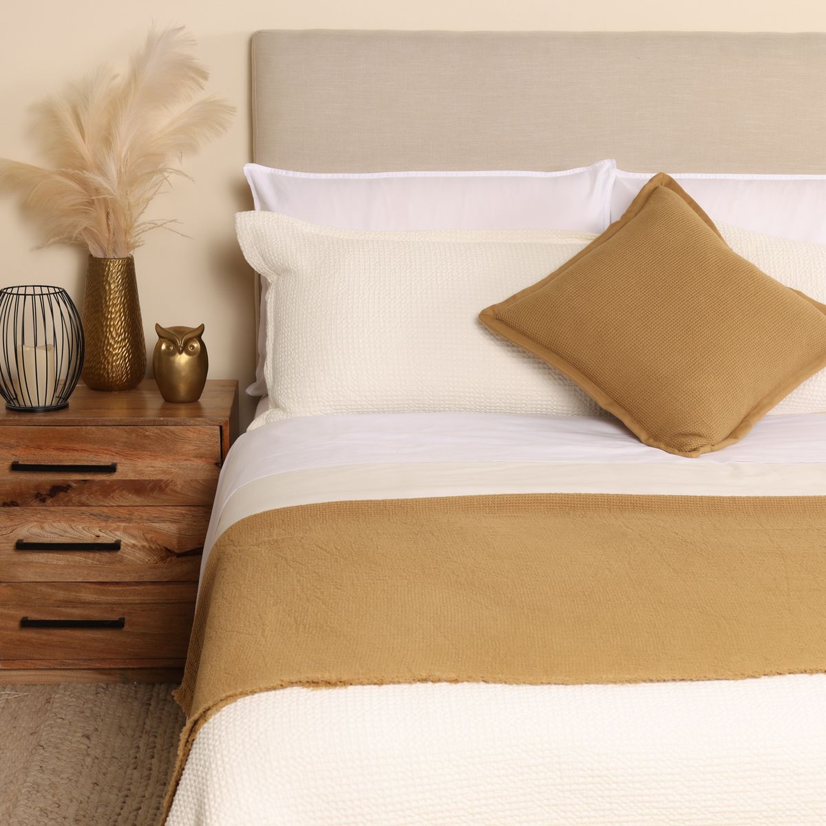 CASA CANTABRIA - Manta Algodón 130cm x 180cm 