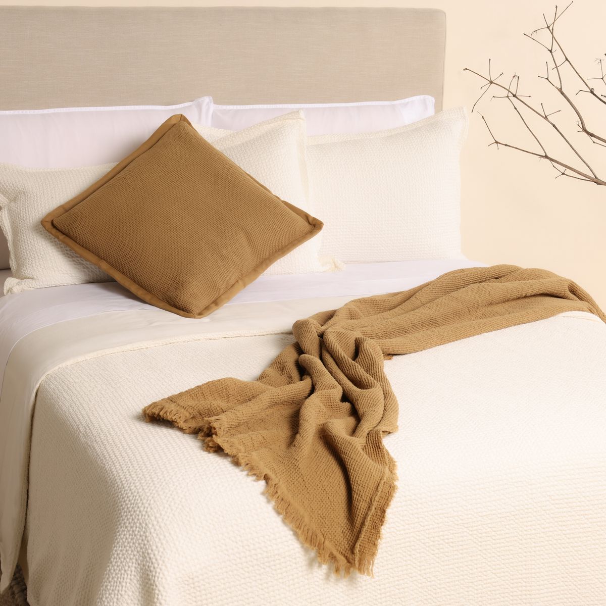 CASA CANTABRIA - Manta Algodón 130cm x 180cm 