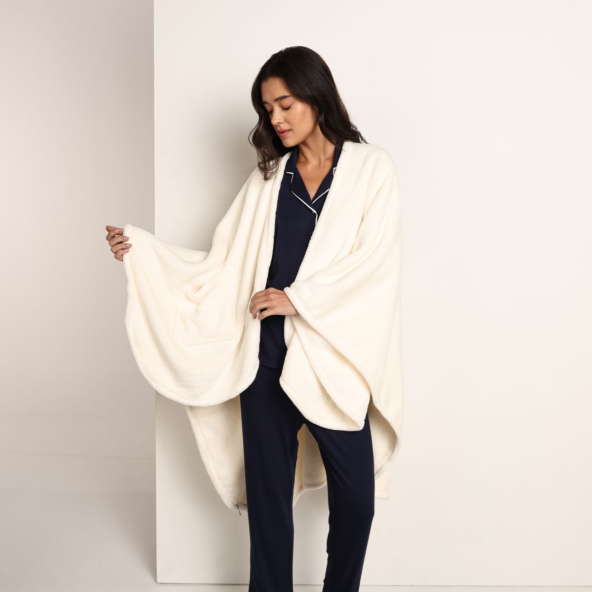 ROBERTA ALLEN - Manta Poncho Flannel