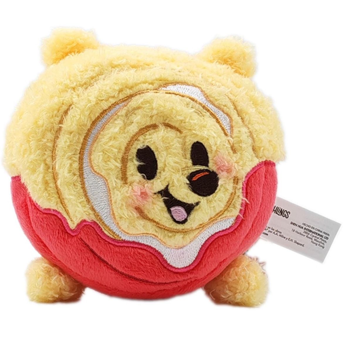 KIDS N PLAY - Peluche Disney Munchlings Winnie The Pooh Rollito de canela 15 cm