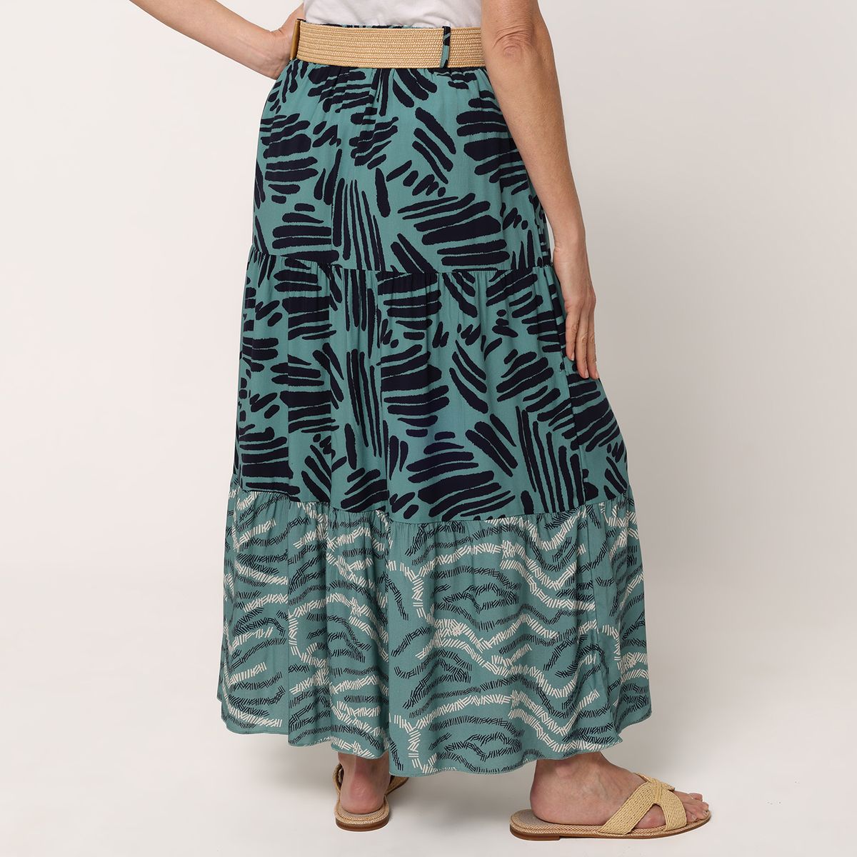 NEWPORT - Falda Midi Mujer Newport