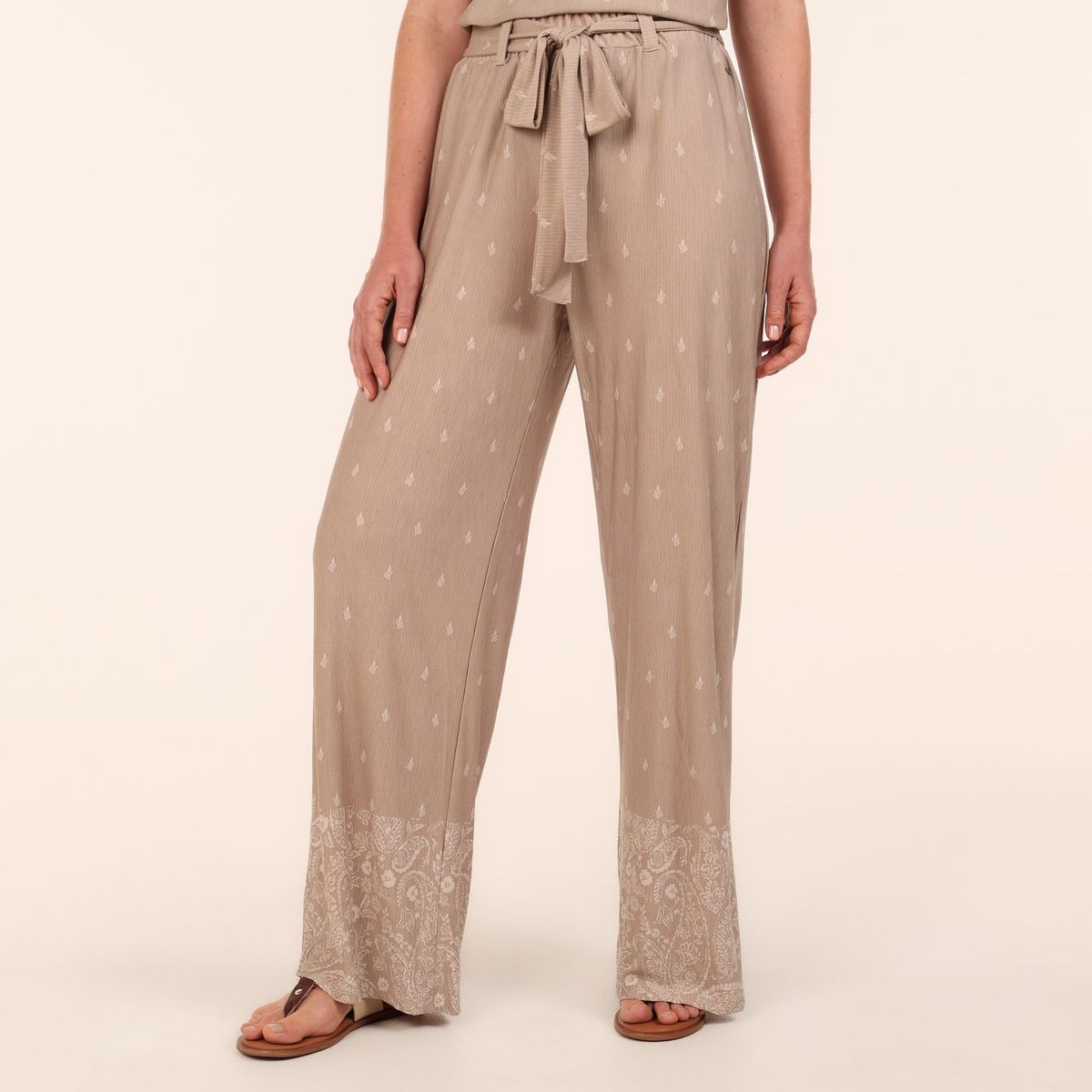 NEWPORT - Pantalón Recto Mujer Newport