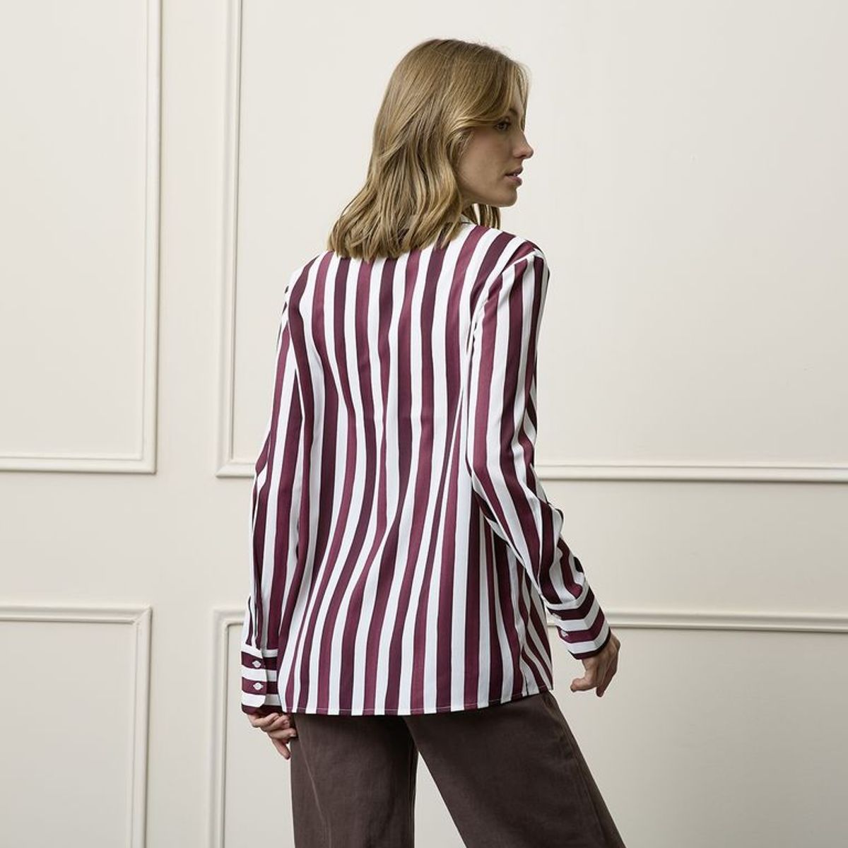 BASEMENT - Camisa Mujer Manga larga Basement