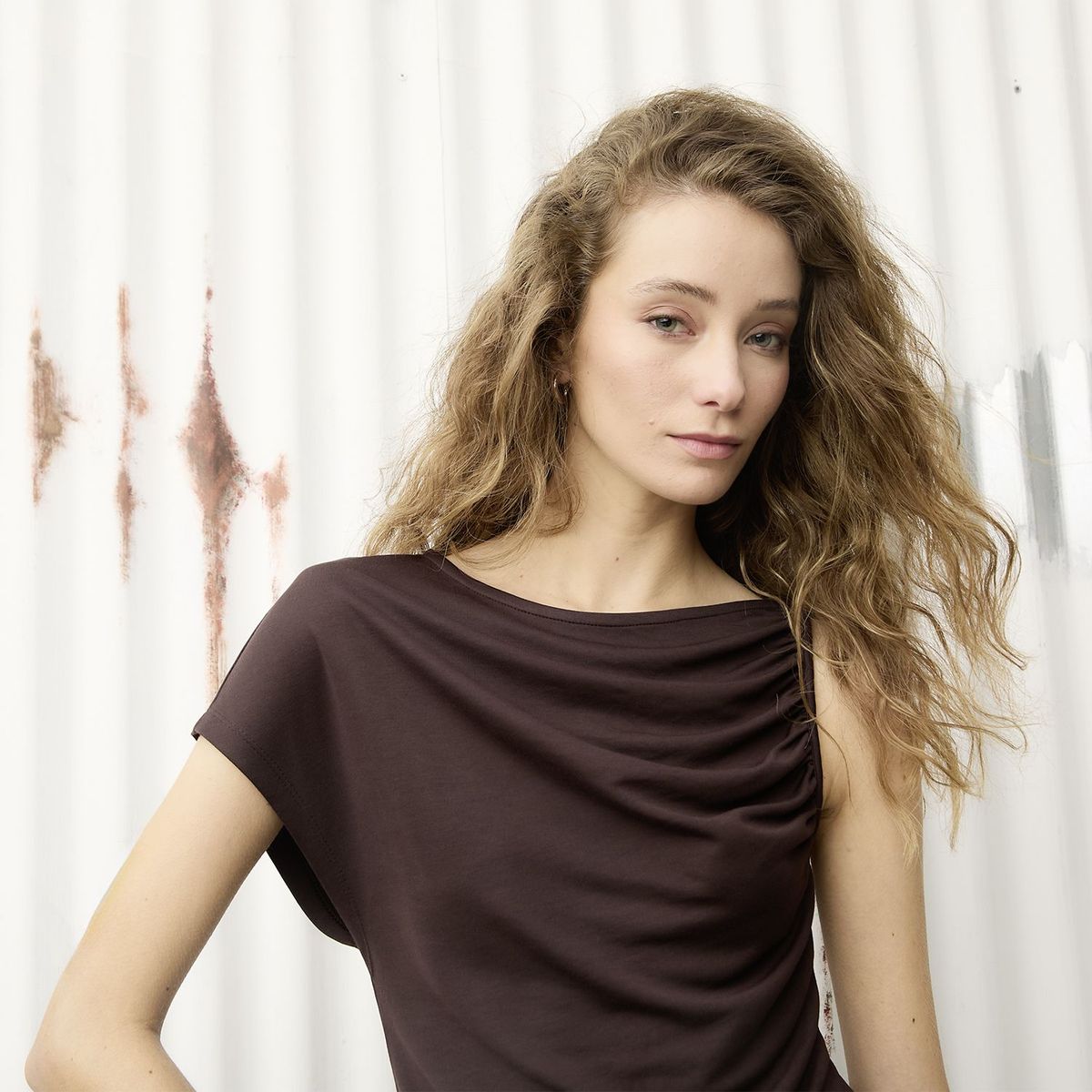DENIMLAB - Blusa Mujer Una manga Denimlab