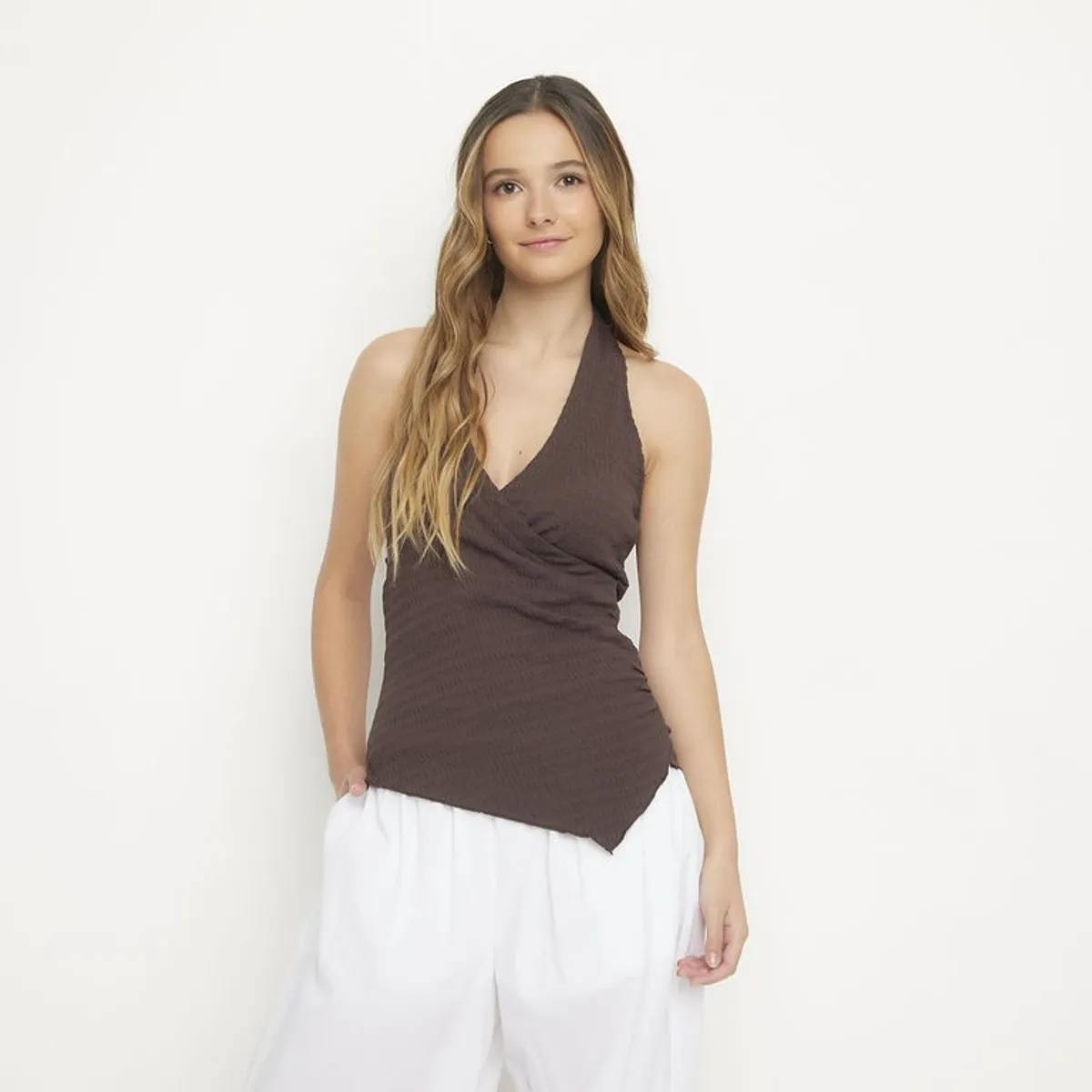 SYBILLA - Blusa Mujer Sin mangas Sybilla