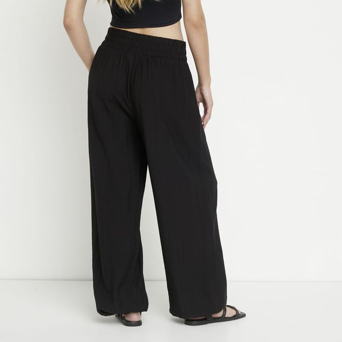 SYBILLA - Pantalón Slouchy Mujer Tiro medio Sybilla