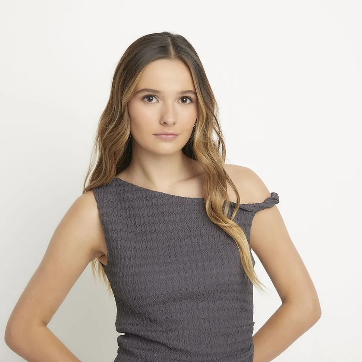 SYBILLA - Blusa Mujer Sin mangas Sybilla