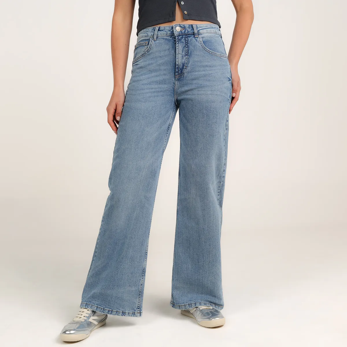 SYBILLA - Jean Recto Tiro alto Mujer Sybilla