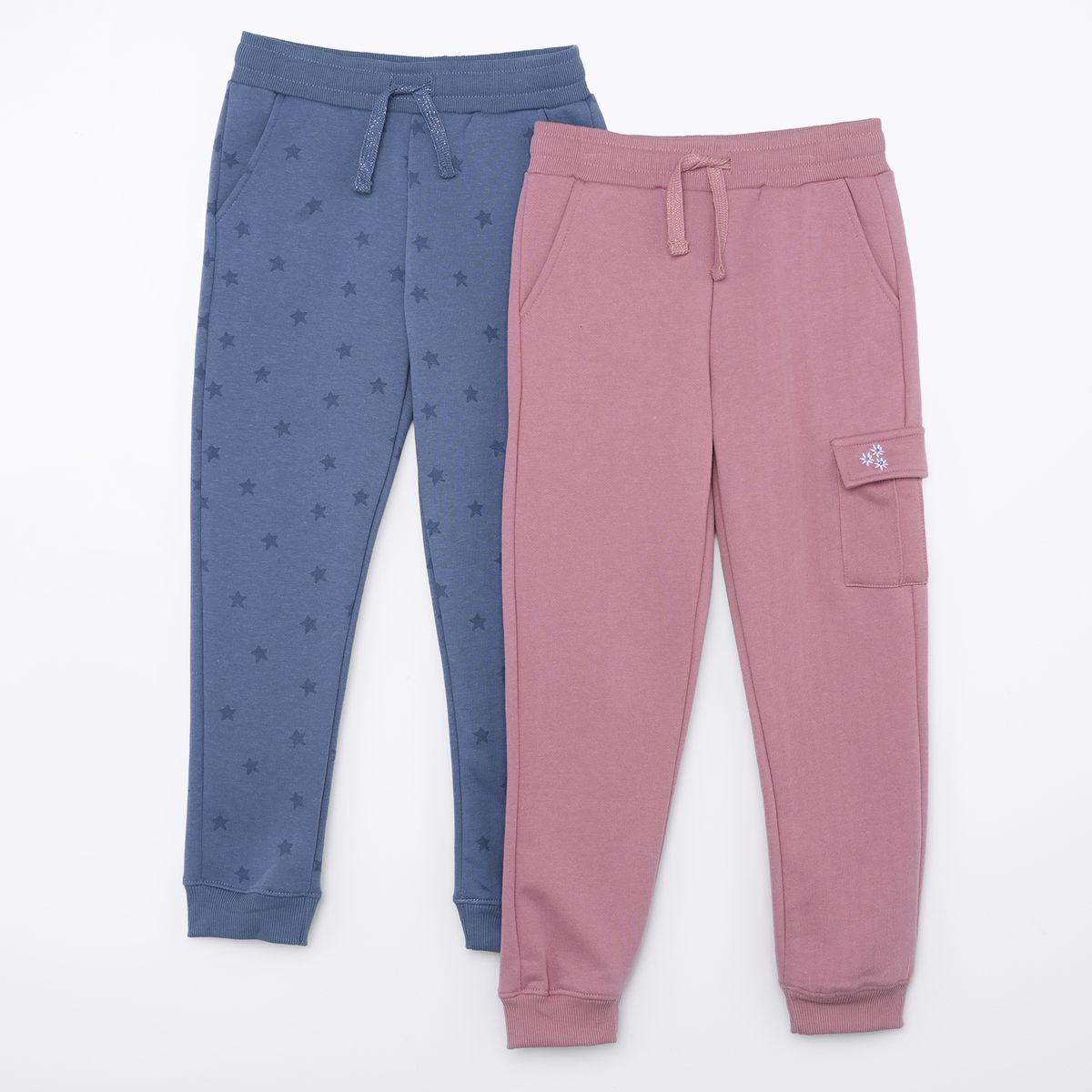 YAMP - Pantalón para Niña Pack de 2 unidades de Algodón Yamp