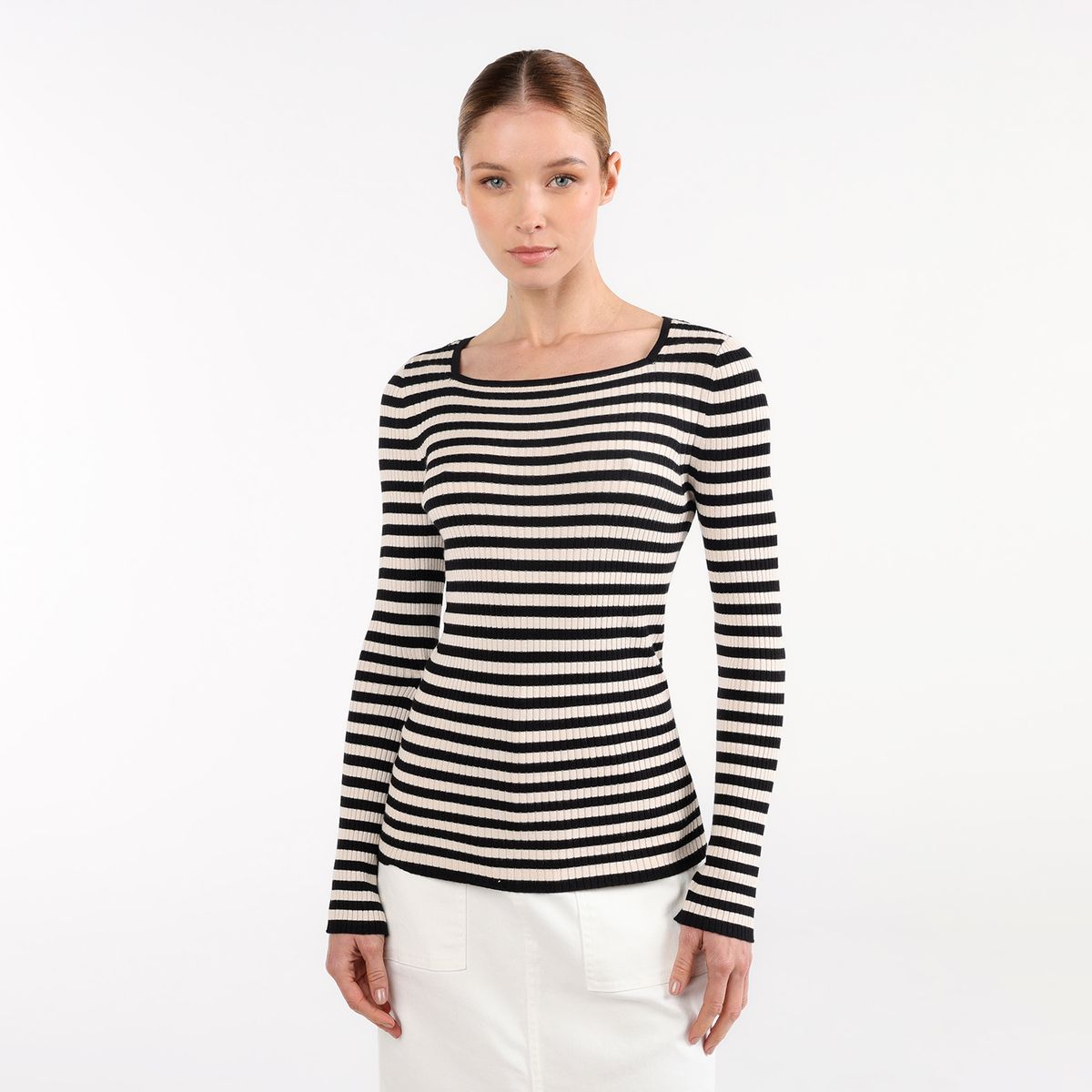 BASEMENT - Saco Mujer de Tejido Viscosa Basement