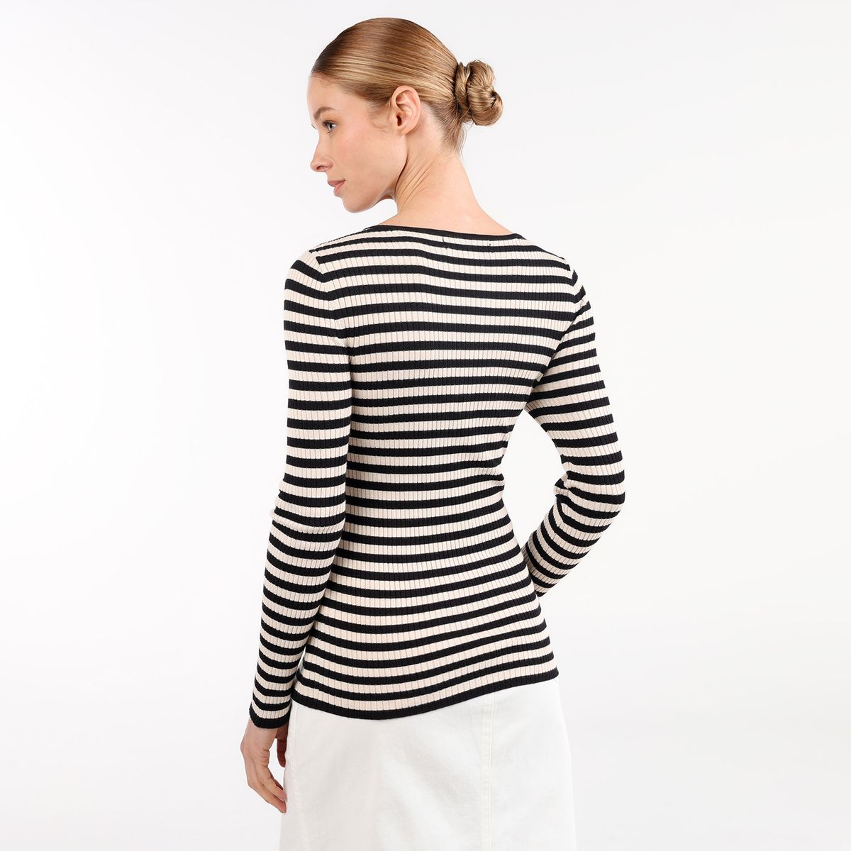 BASEMENT - Saco Mujer de Tejido Viscosa Basement