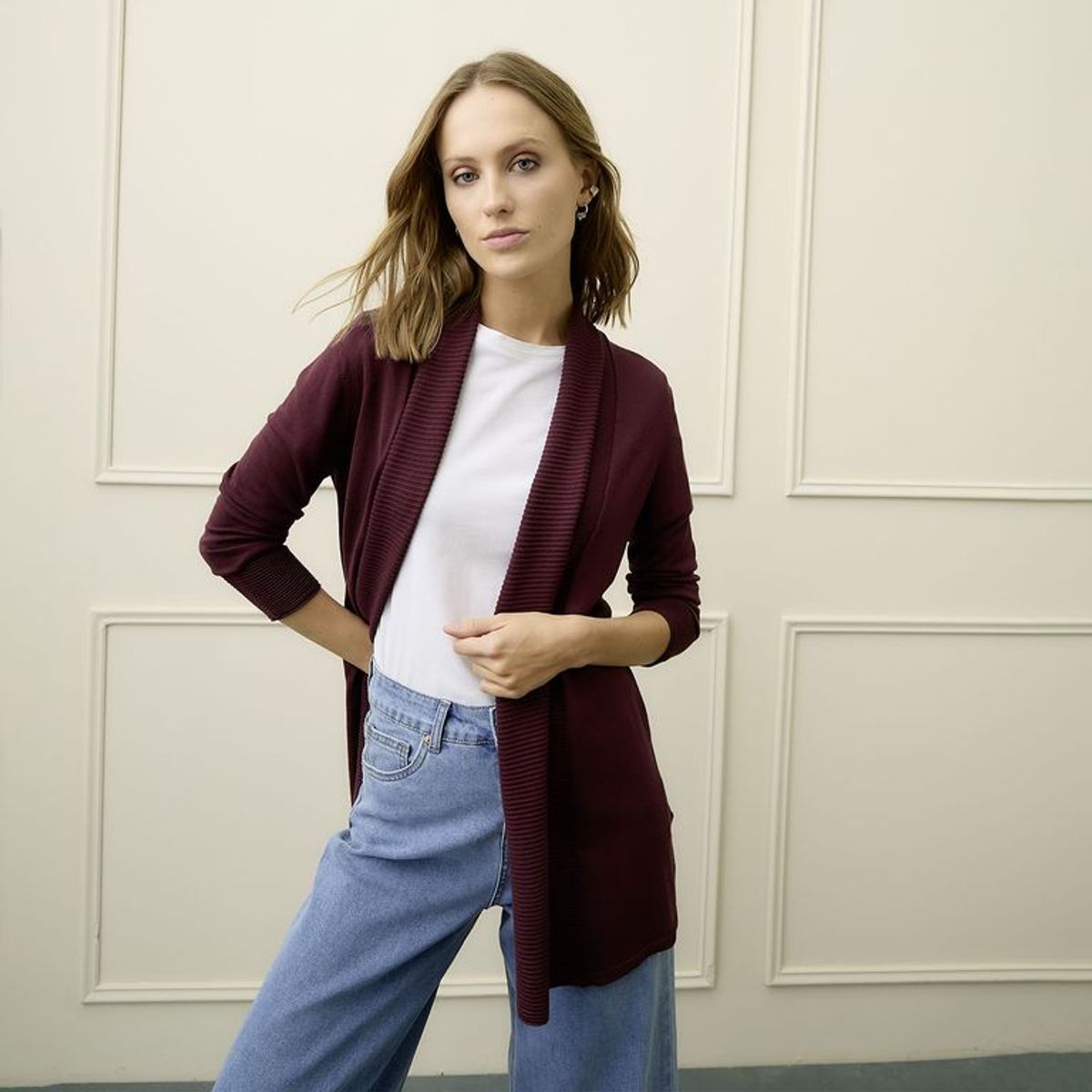 BASEMENT - Cardigan para Mujer Basement