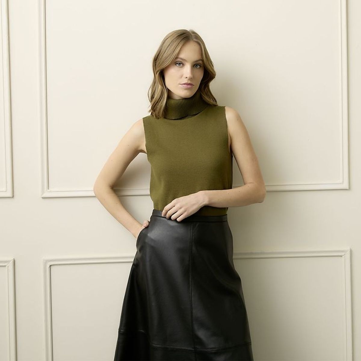 BASEMENT - Blusa Mujer  de Algodón Basement