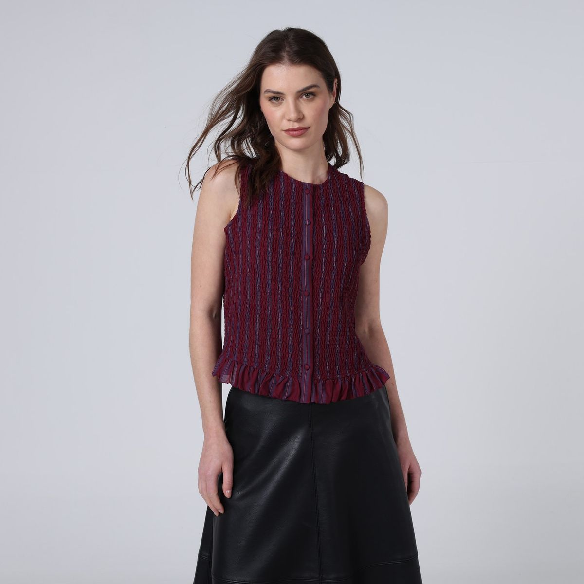 BASEMENT - Blusa Mujer Sin mangas Basement