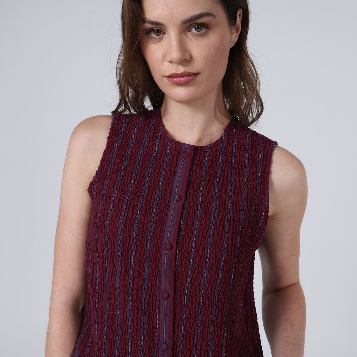 BASEMENT - Blusa Mujer Sin mangas Basement