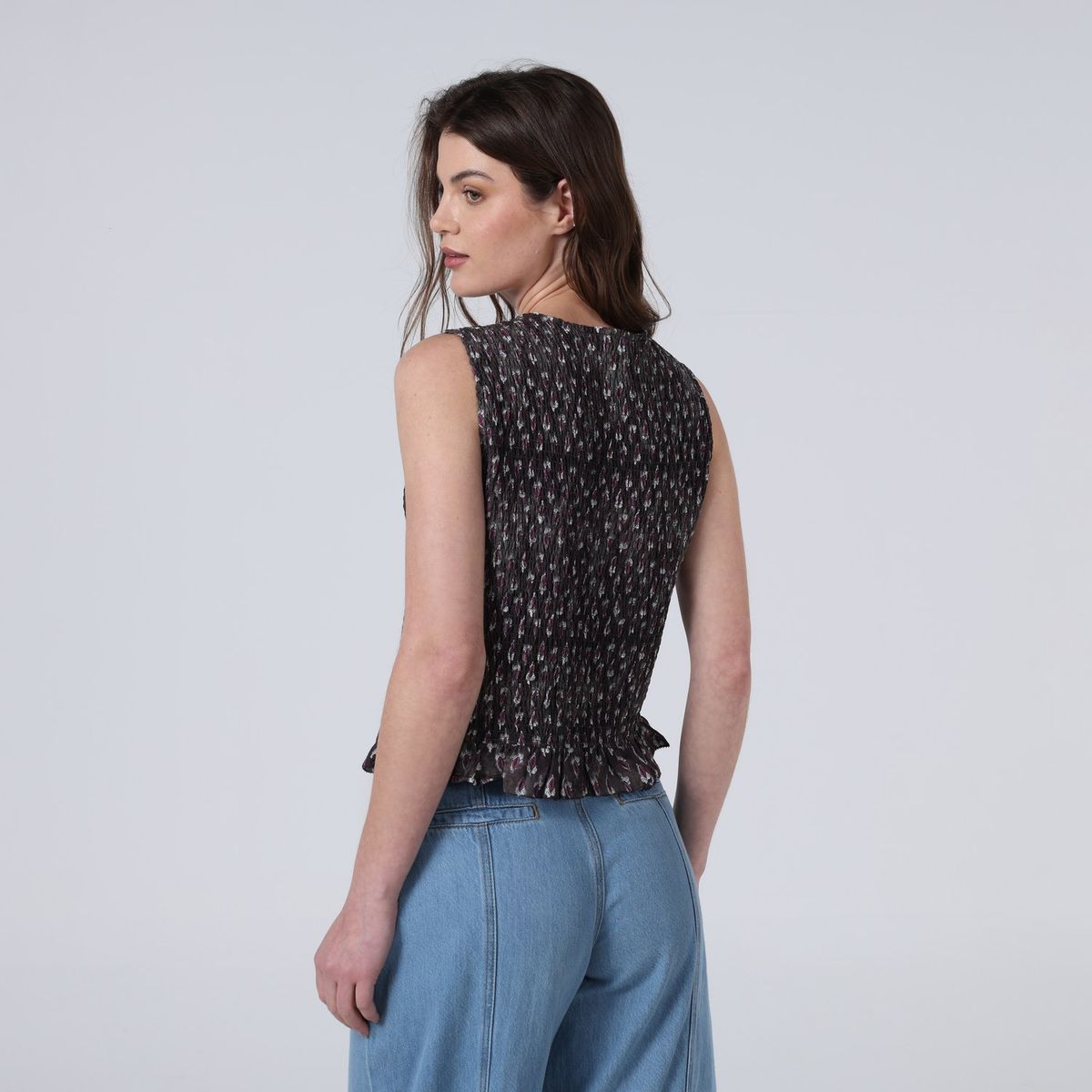 BASEMENT - Blusa Mujer Sin mangas Basement