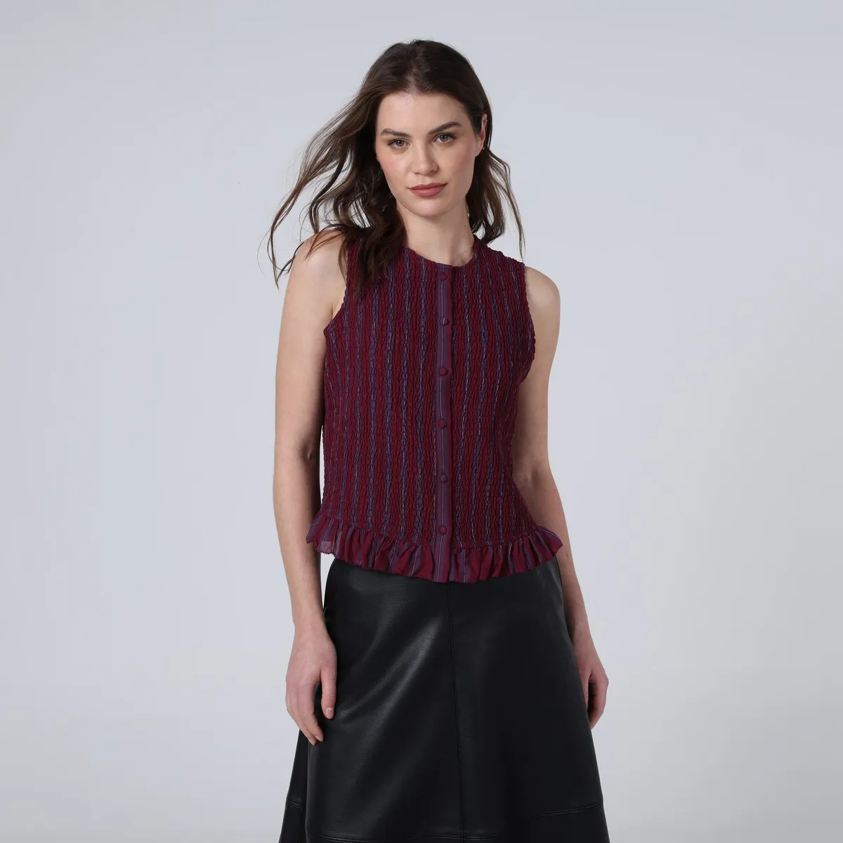 BASEMENT - Blusa Mujer Sin mangas Basement