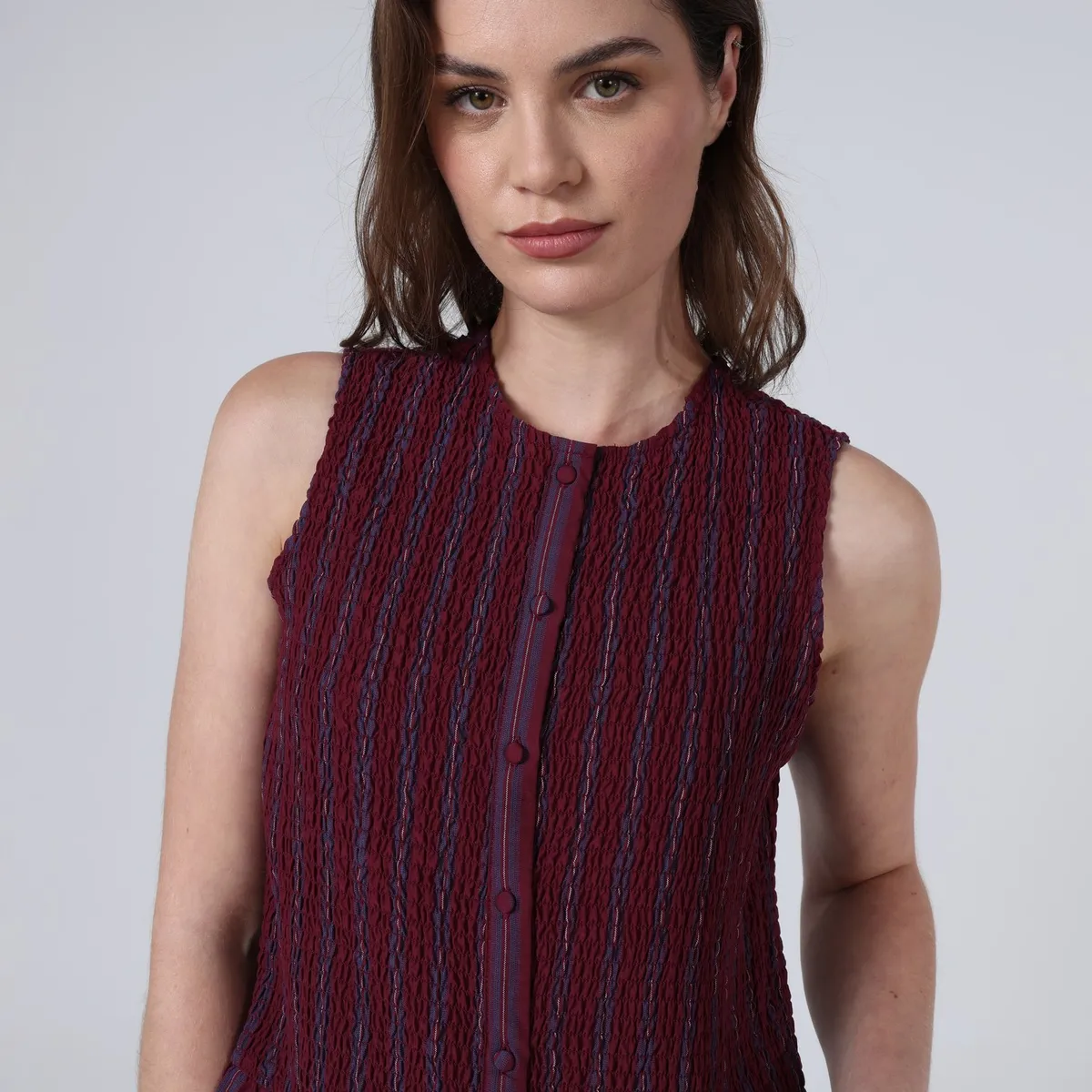 BASEMENT - Blusa Mujer Sin mangas Basement