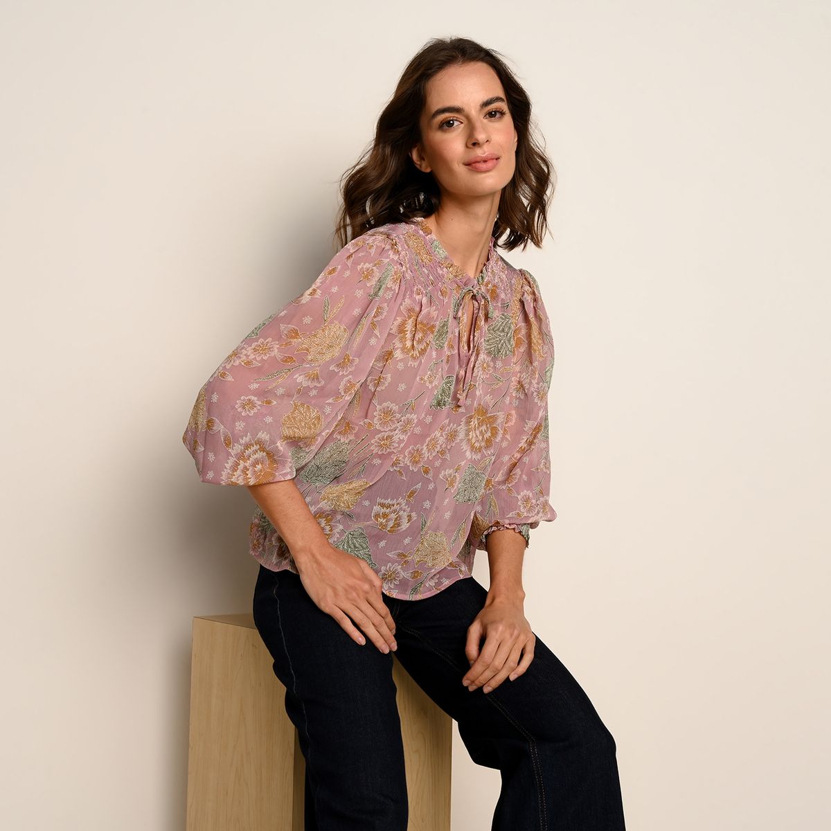 UNIVERSITY CLUB - Blusa Mujer Manga Larga University Club