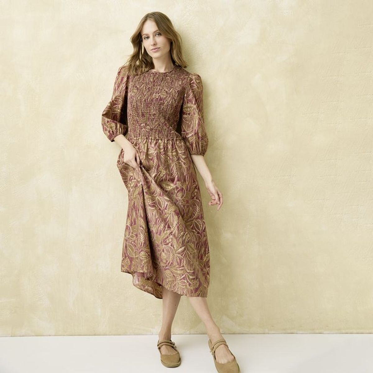 UNIVERSITY CLUB - Vestido Mujer Medio Estampado University Club