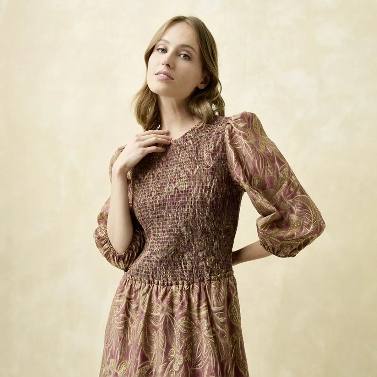UNIVERSITY CLUB - Vestido Mujer Medio Estampado University Club