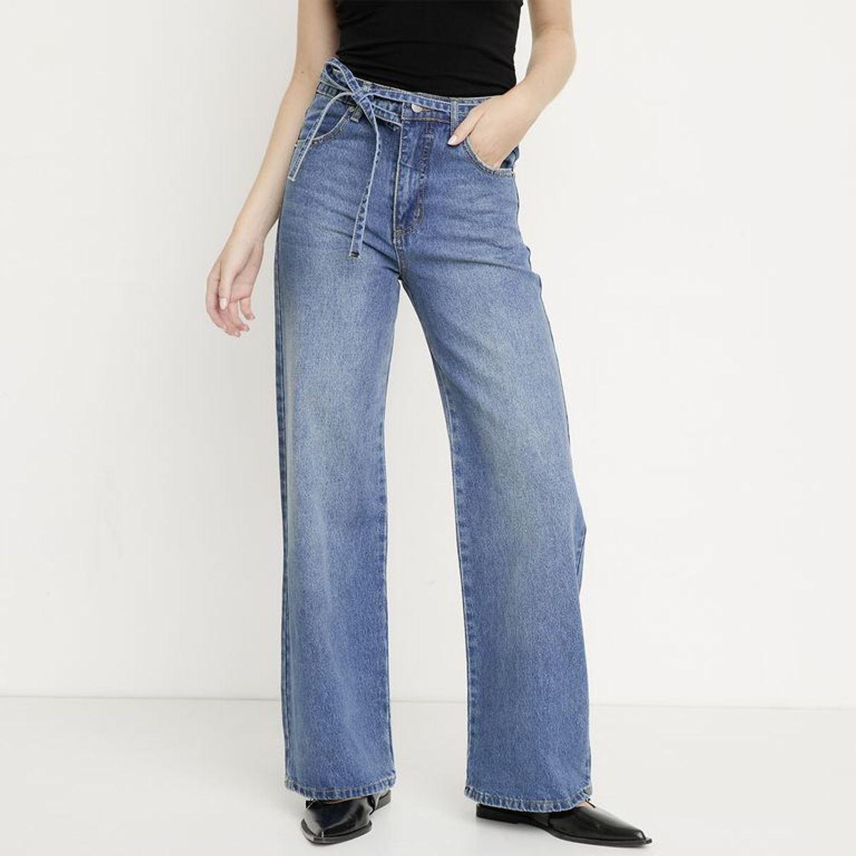 SYBILLA - Jeans Balloon Para Mujer De Algodón Sybilla