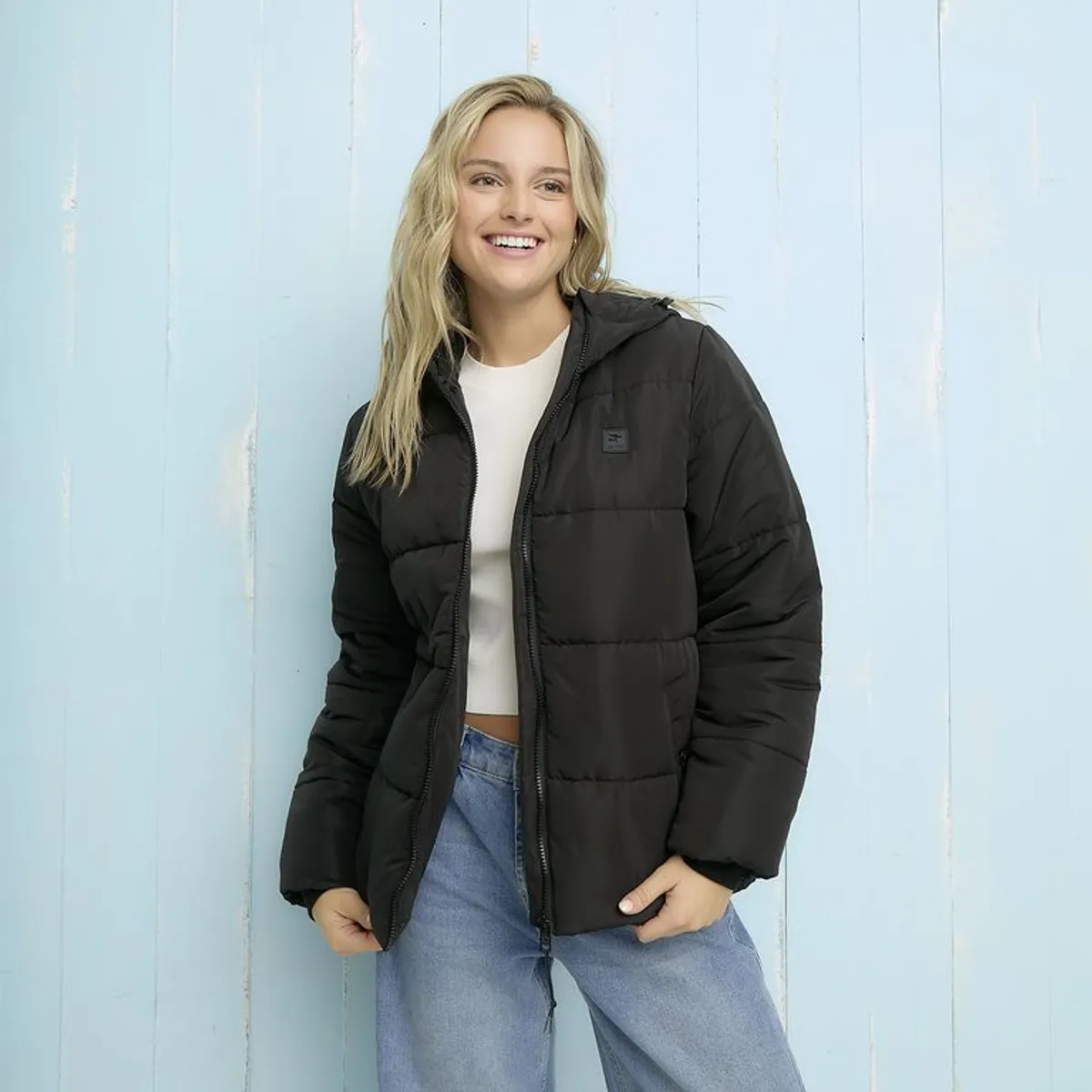 DOO AUSTRALIA - Chaqueta acolchada Mujer Con capota Doo Australia