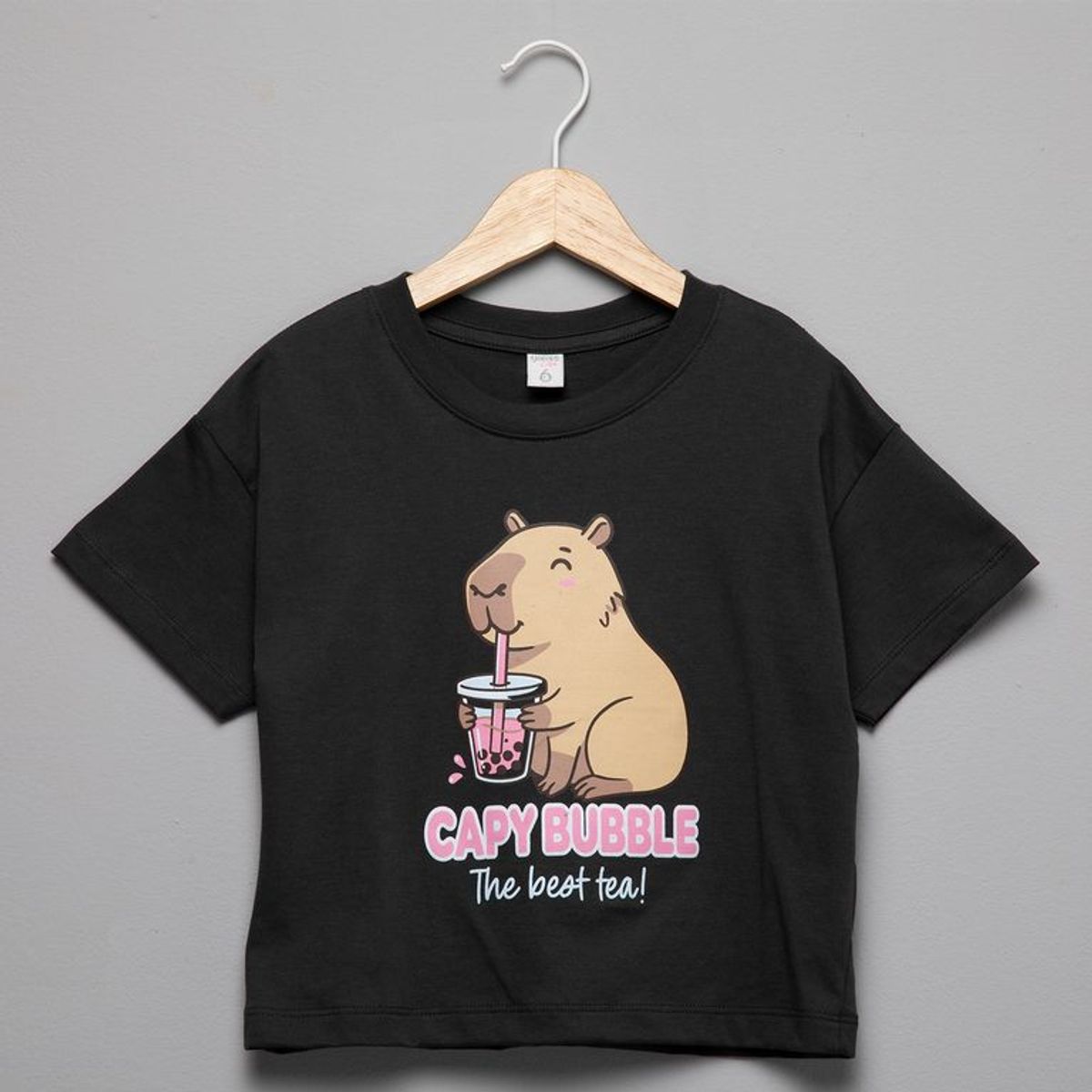 YAMP - Camiseta para Niña con Estampado de Algodón Yamp