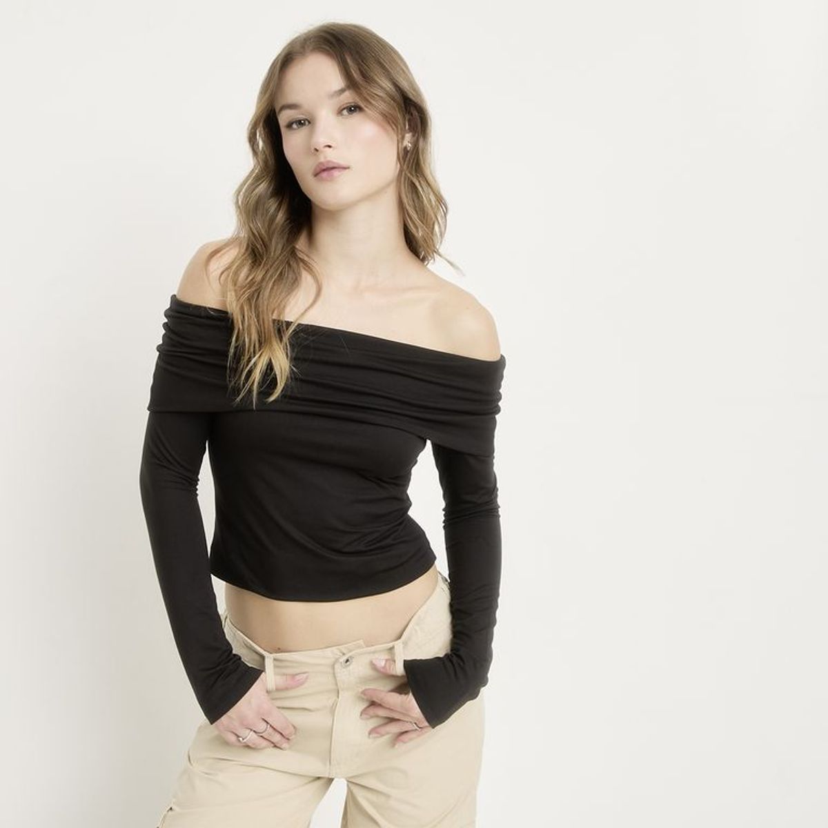 SYBILLA - Blusa Mujer Manga larga Sybilla