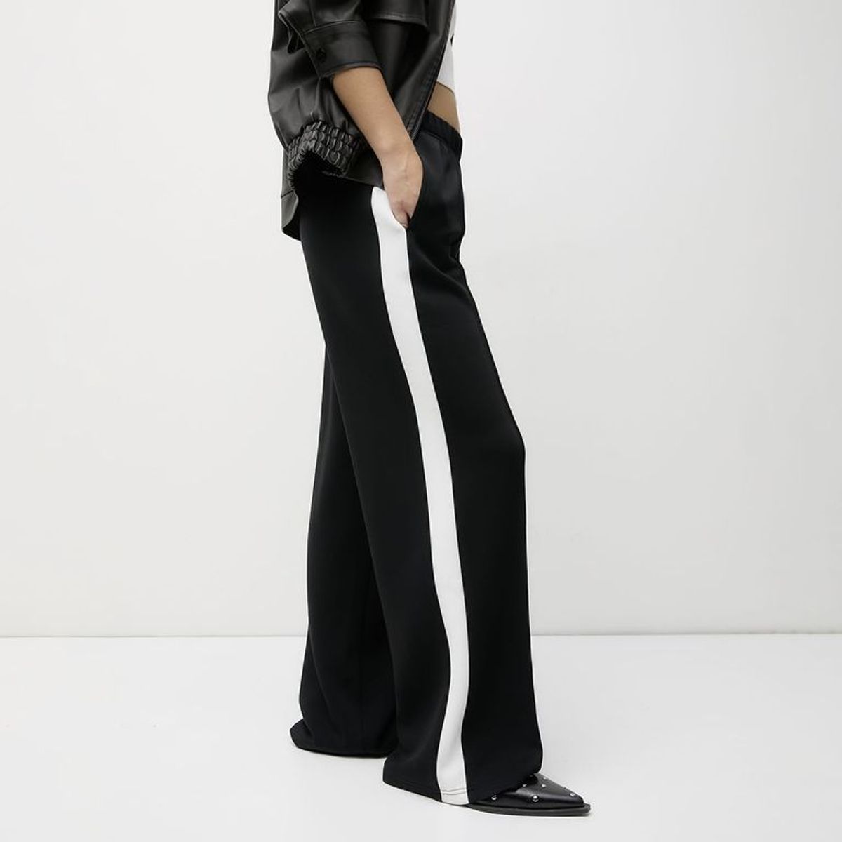 SYBILLA - Pantalón Mujer Tiro medio Modal Sybilla