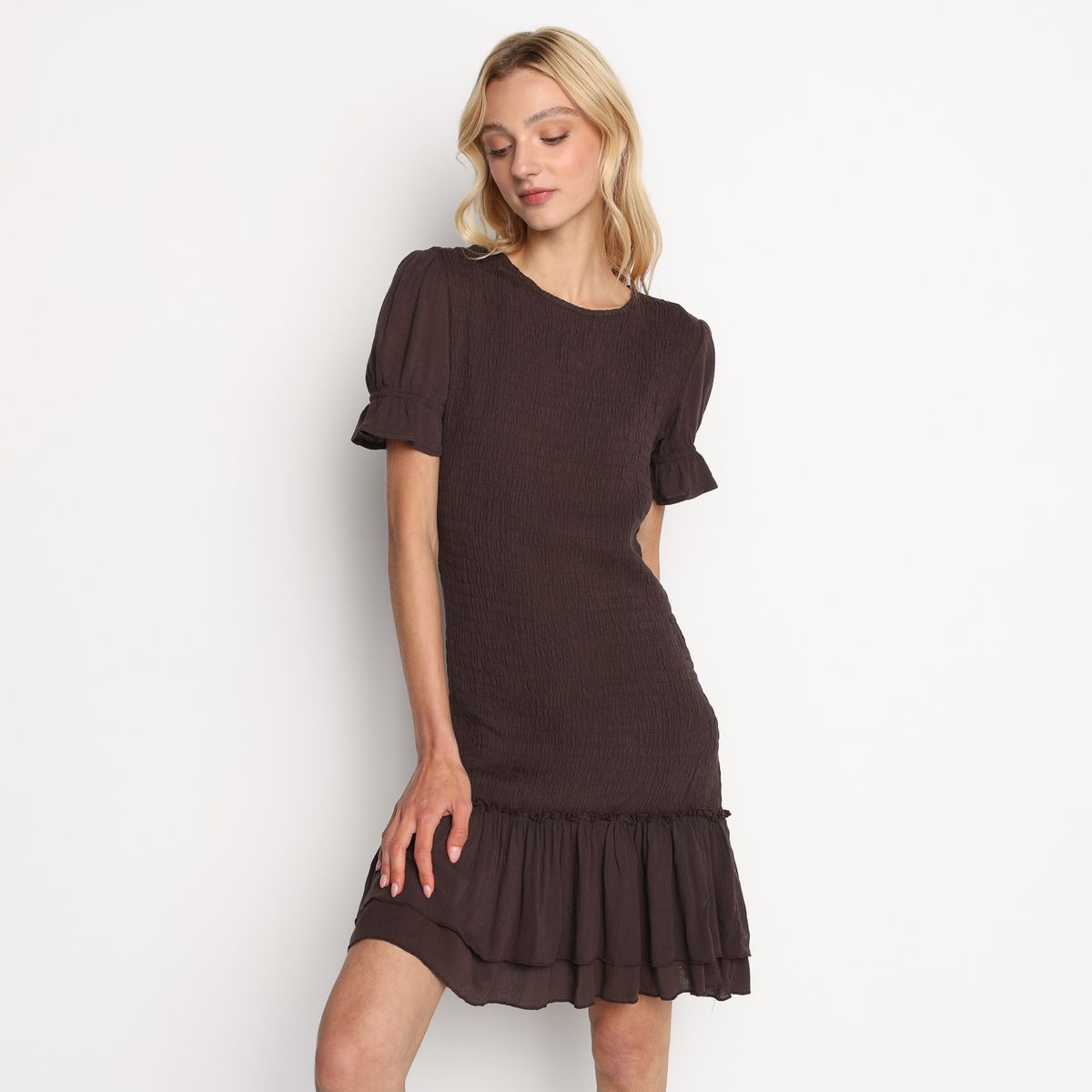 SYBILLA - Vestido Corto Casual para Mujer Sybilla