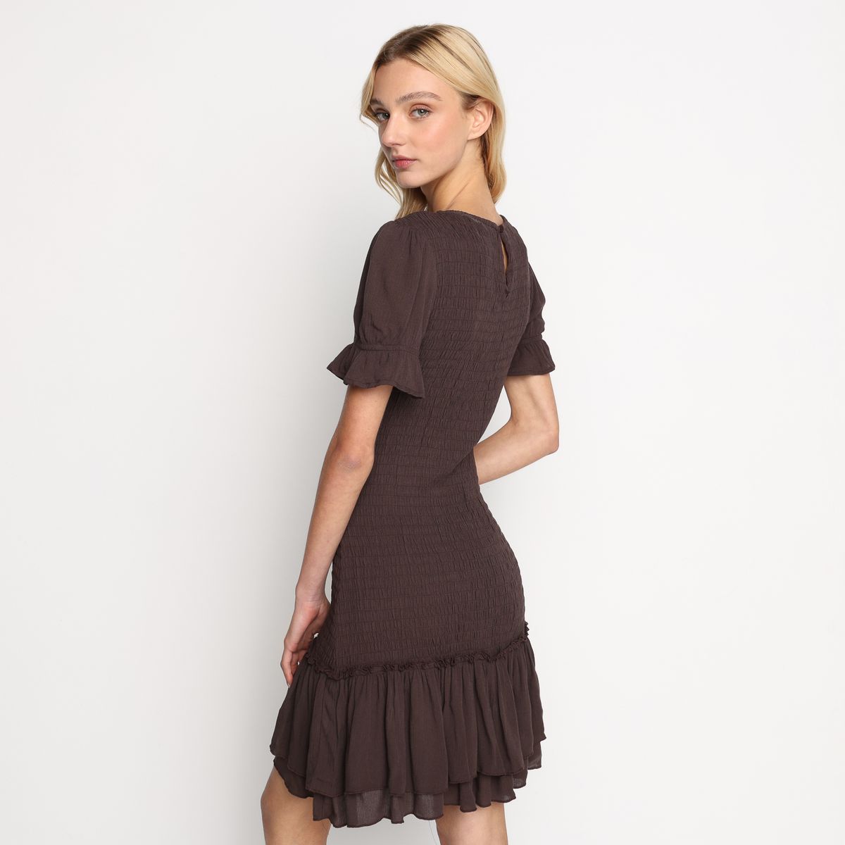 SYBILLA - Vestido Corto Casual para Mujer Sybilla