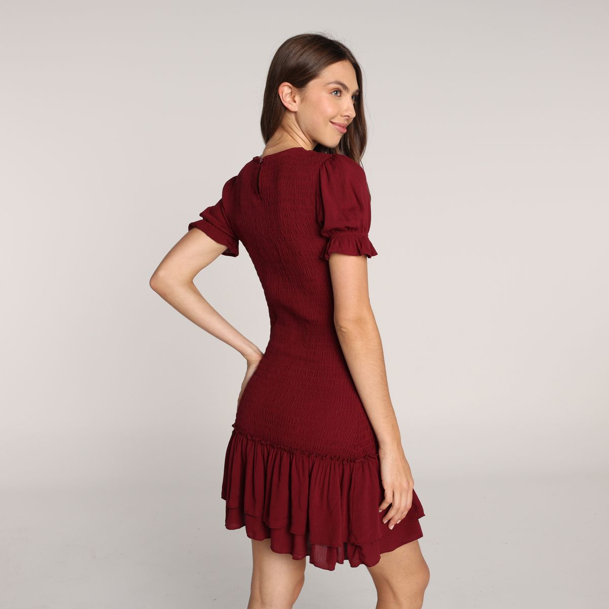 SYBILLA - Vestido Corto Casual para Mujer Sybilla