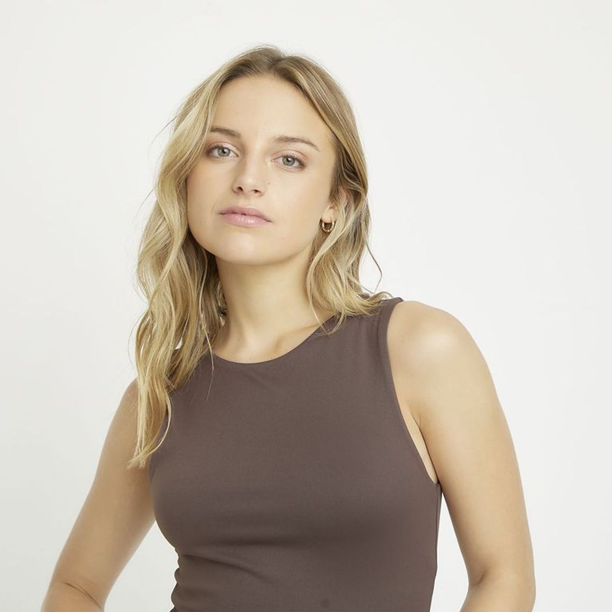 SYBILLA - Top esqueleto Mujer Sin mangas Sybilla
