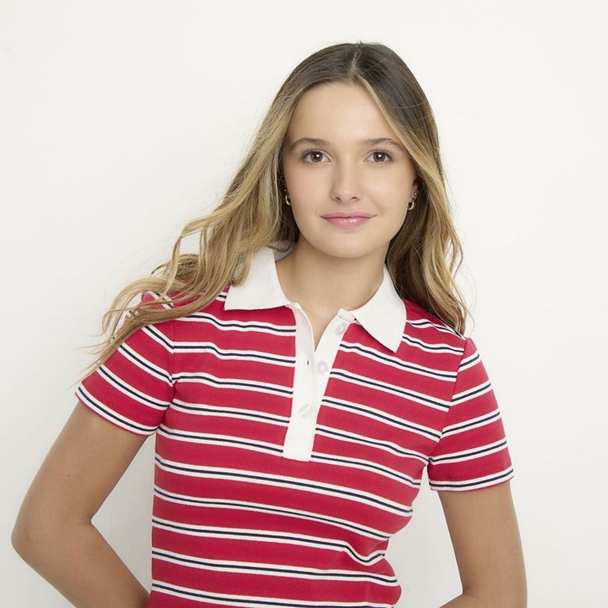 SYBILLA - Camiseta Mujer Manga corta de Algodón Sybilla