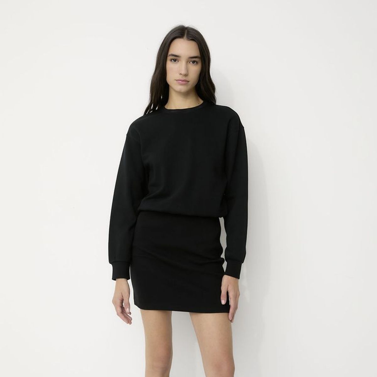 SYBILLA - Vestido Corto Casual para Mujer de Algodón Sybilla