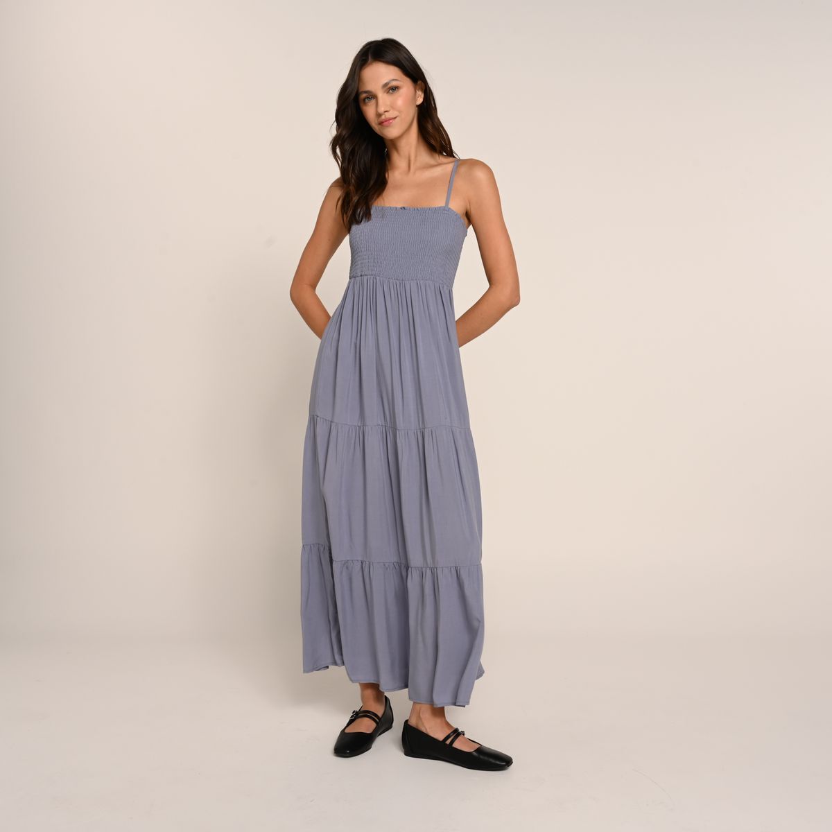 SYBILLA - Vestido Medio Casual para Mujer Sybilla